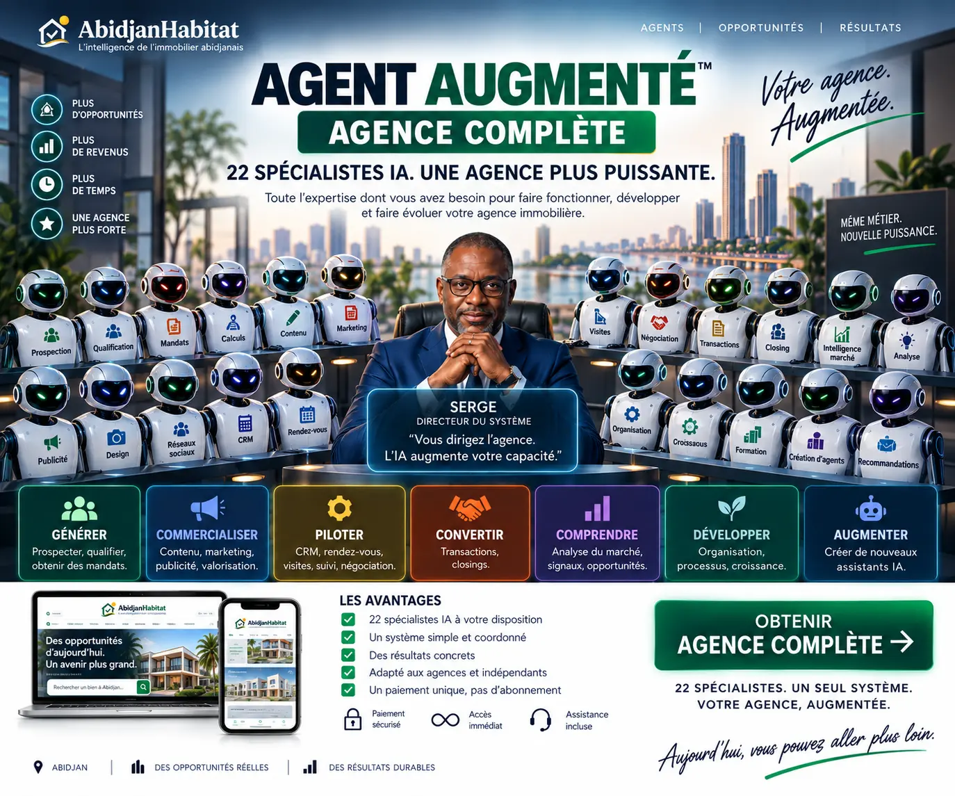 Présentation de l’offre Agence complète