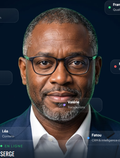 Serge, directeur du système Agent Augmenté